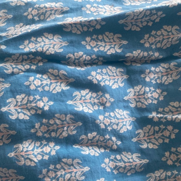 Zara carly  Blue Patterned Dress - Picture 4 of 5